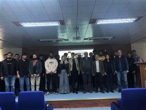 TÜBİTAK 1512 BİGG Bireysel Genç Girişimcilik Destek Programı Bilgilendirme Toplantısı için Teknoloji Fakültesindeyiz 